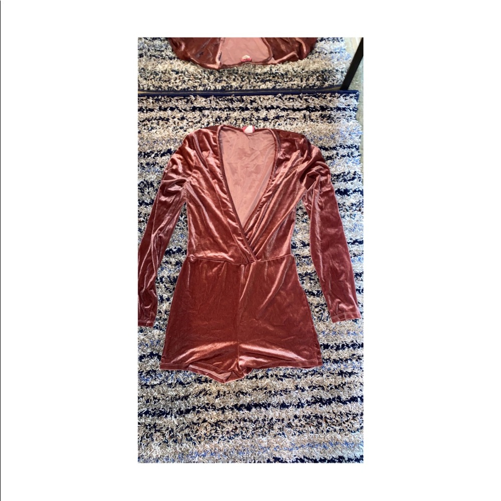 Velour romper